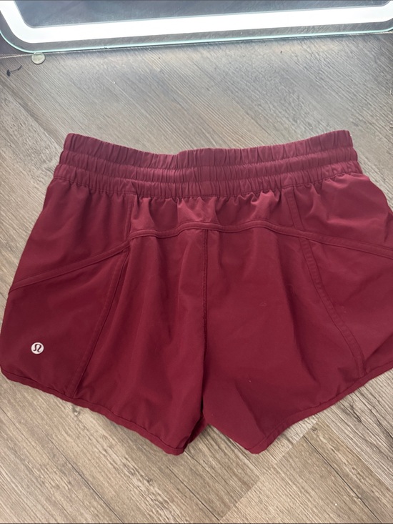 lululemon athletica Pants - lululemon athletica Burgundy Athletic Shorts